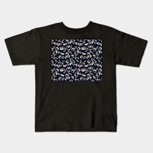 Flower And Animal Pattern Kids T-Shirt